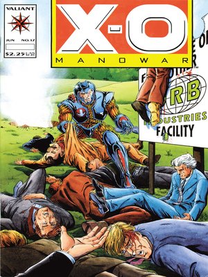 cover image of X-O Manowar (1992), Issue 17